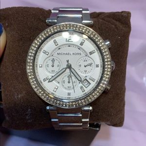 Michael Kors silver watch